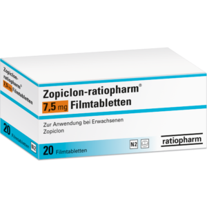 Zopiclon 7.5 mg Filmtabletten